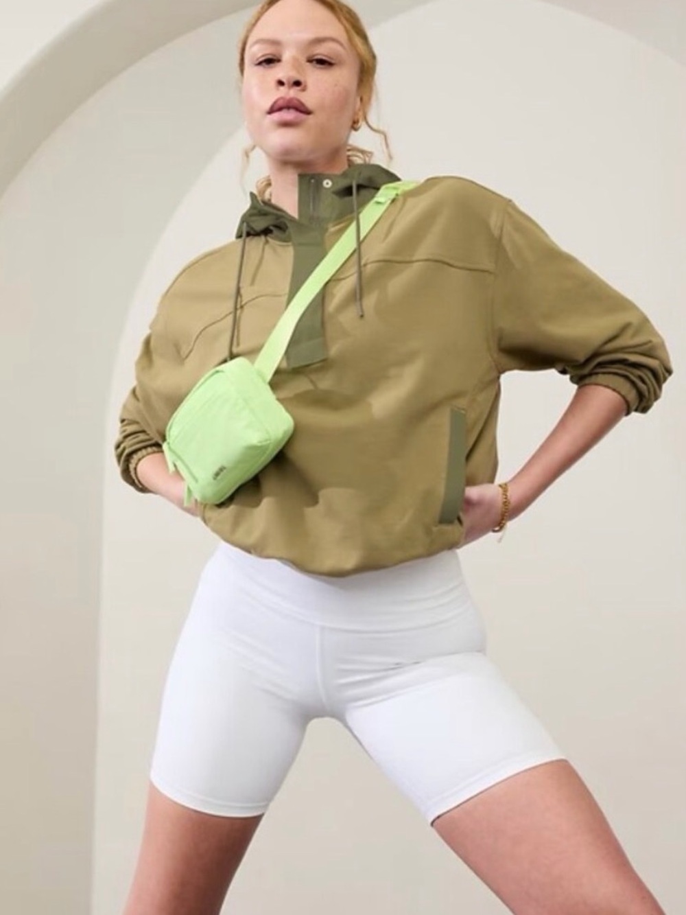 Athleta ‘CASCADE CARGO’ terry sweatshirt